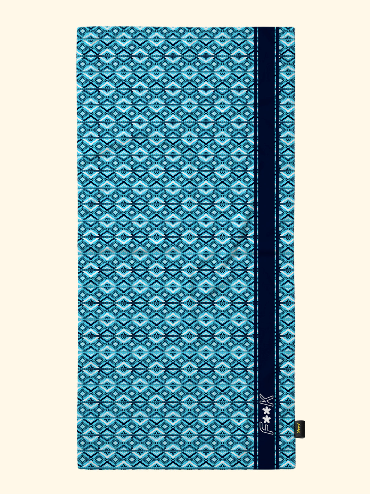 Serviette de toilette coton double face Combo marine et bleu ciel | Carré Blanc Serviette de toilette coton double face Combo marine et bleu ciel | Carré Blanc