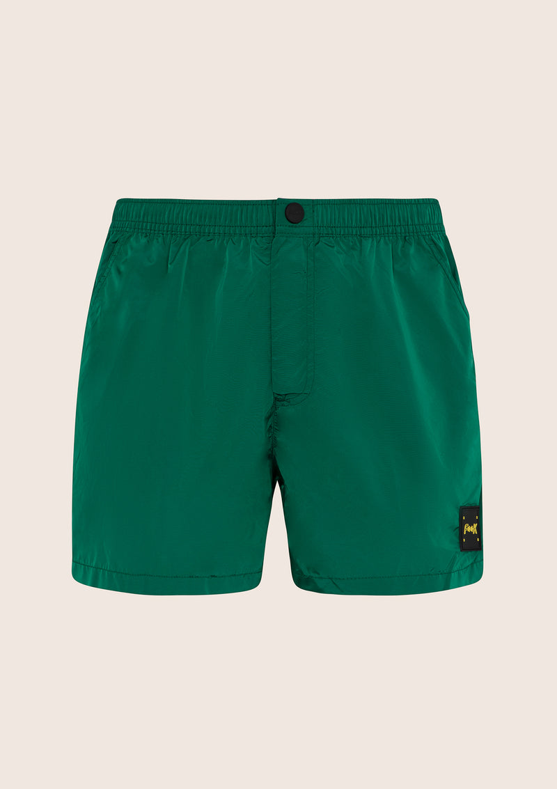 Shantung Shine Effect Short