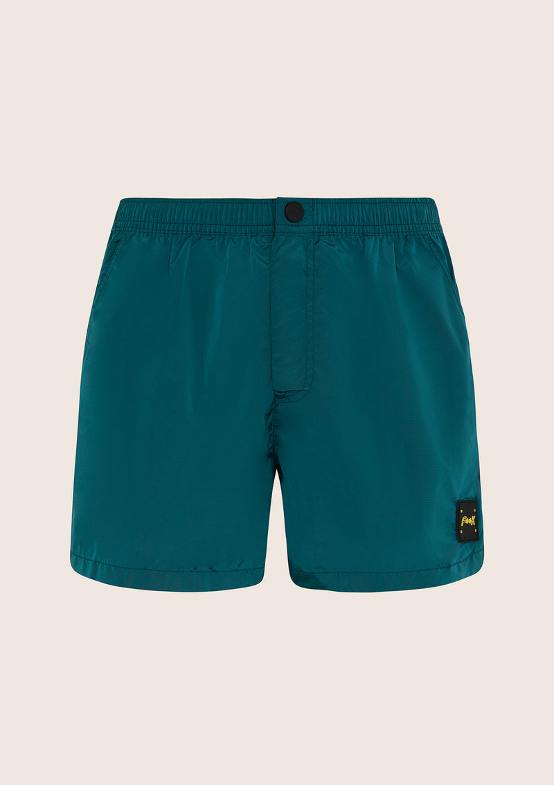 Shantung Shine Effect Short