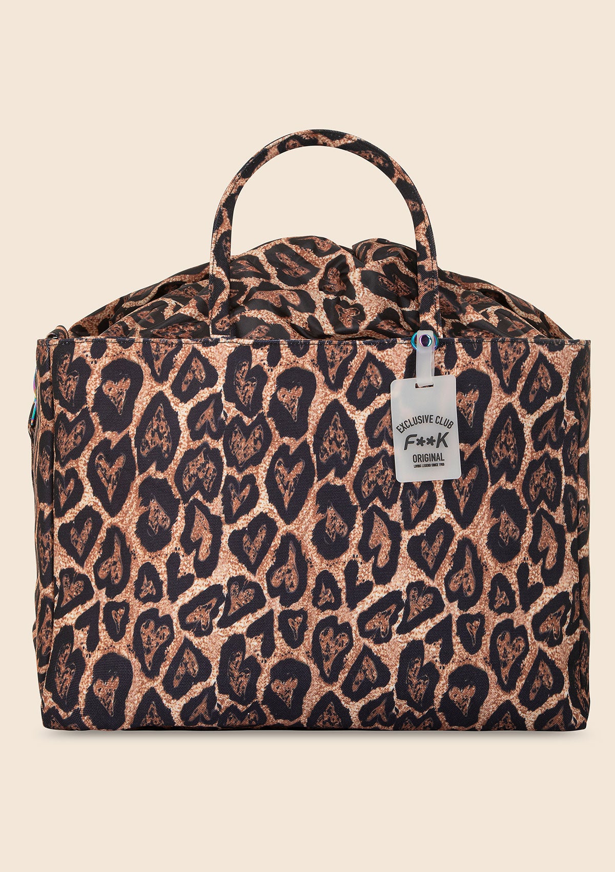 Bolsa de Playa Mujer de lona F**K Fantasía A030-X26