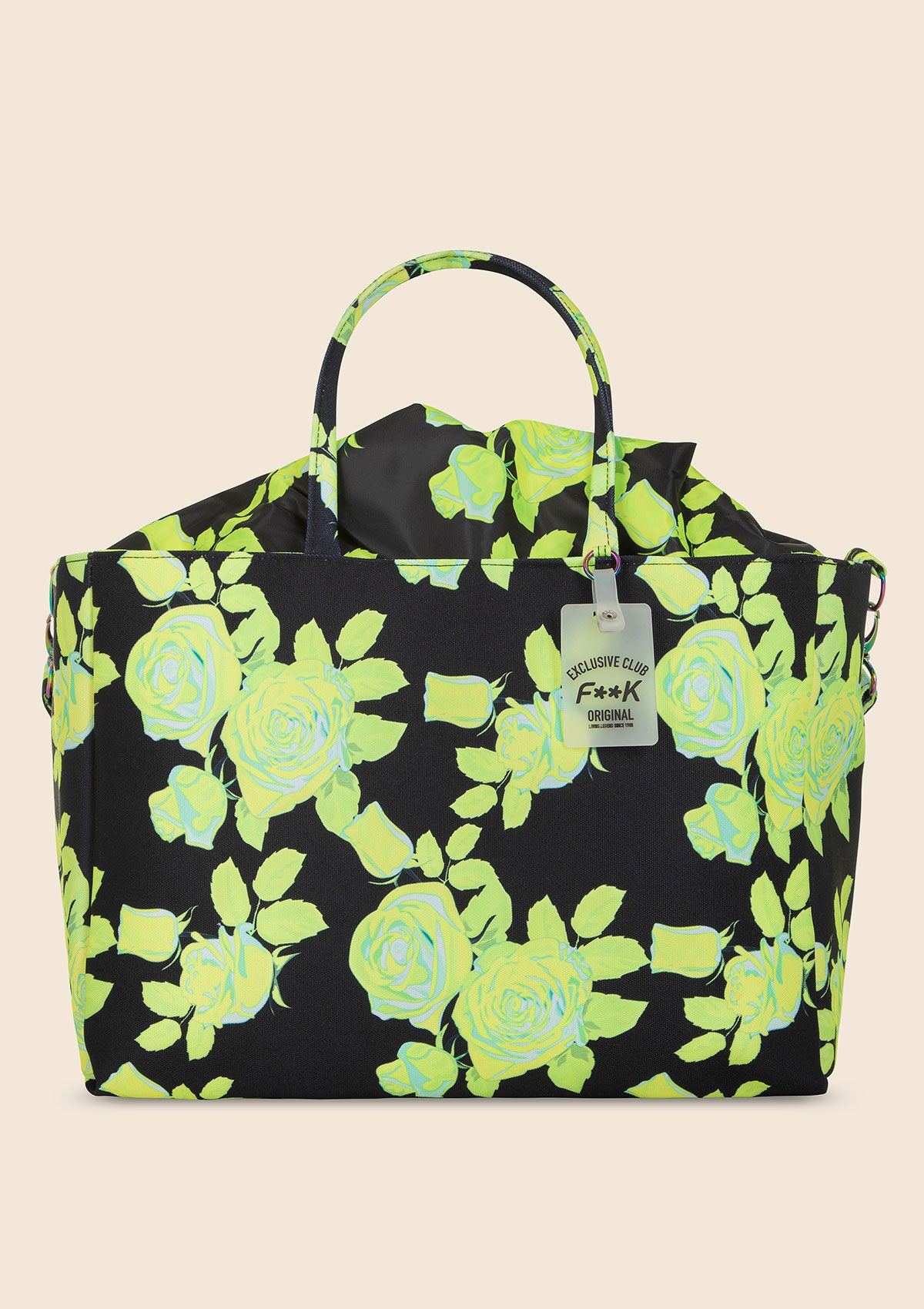 Bolsa de Playa Mujer de lona F**K Fantasía A030-X41