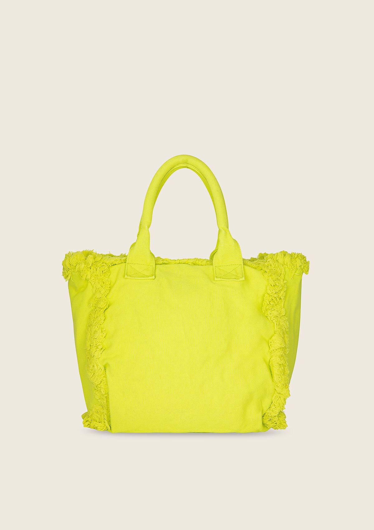 Women's beachbag F**K Fluous yellow A053-FY