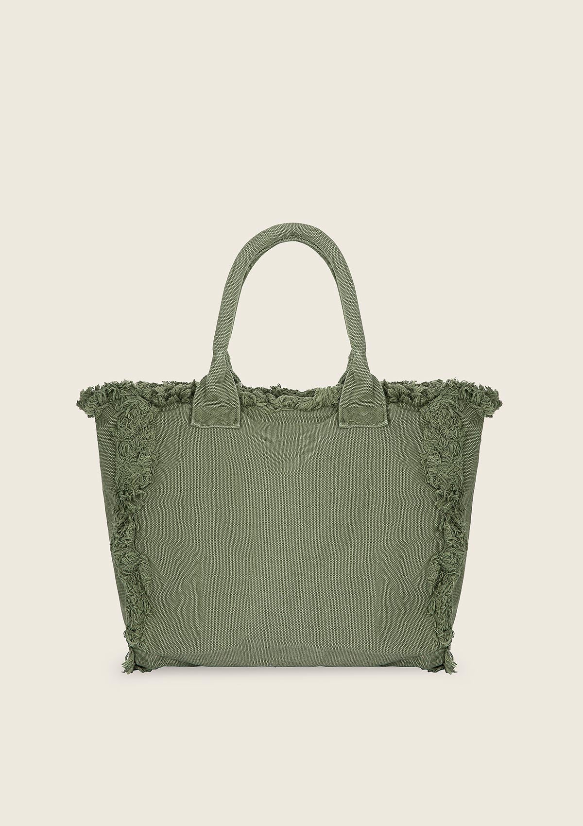 Mochila para mujeres F**K Verde militar A053-mg