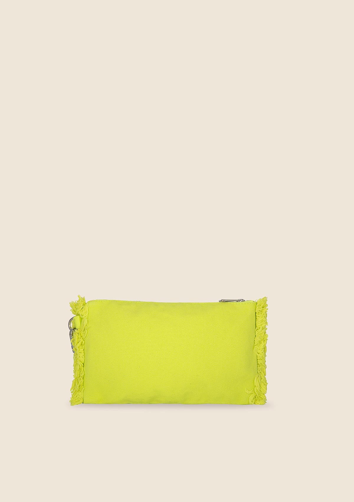 Women's clutch bag F**K Fluous yellow A054-FY