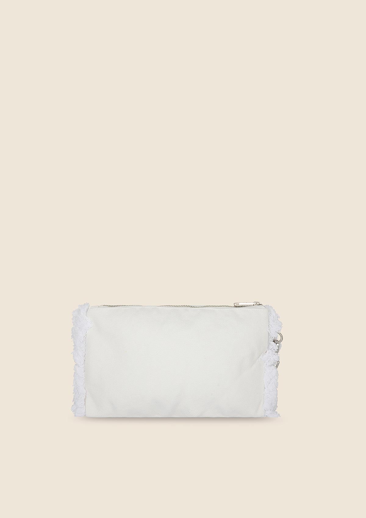 Women's clutch bag F**K White A054-WH