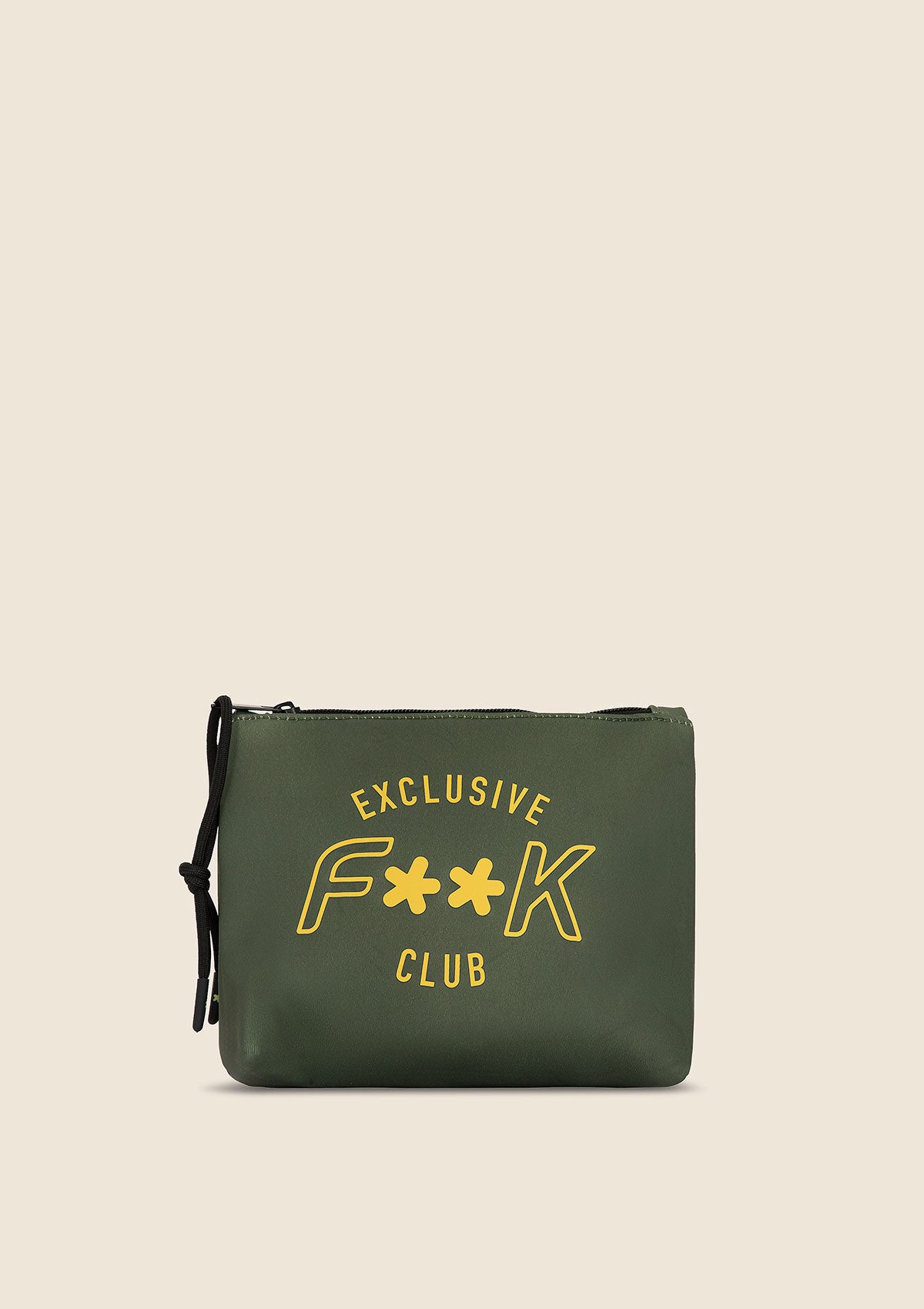 Pochette Uomo F**K Verde Militare M01AU80-MG