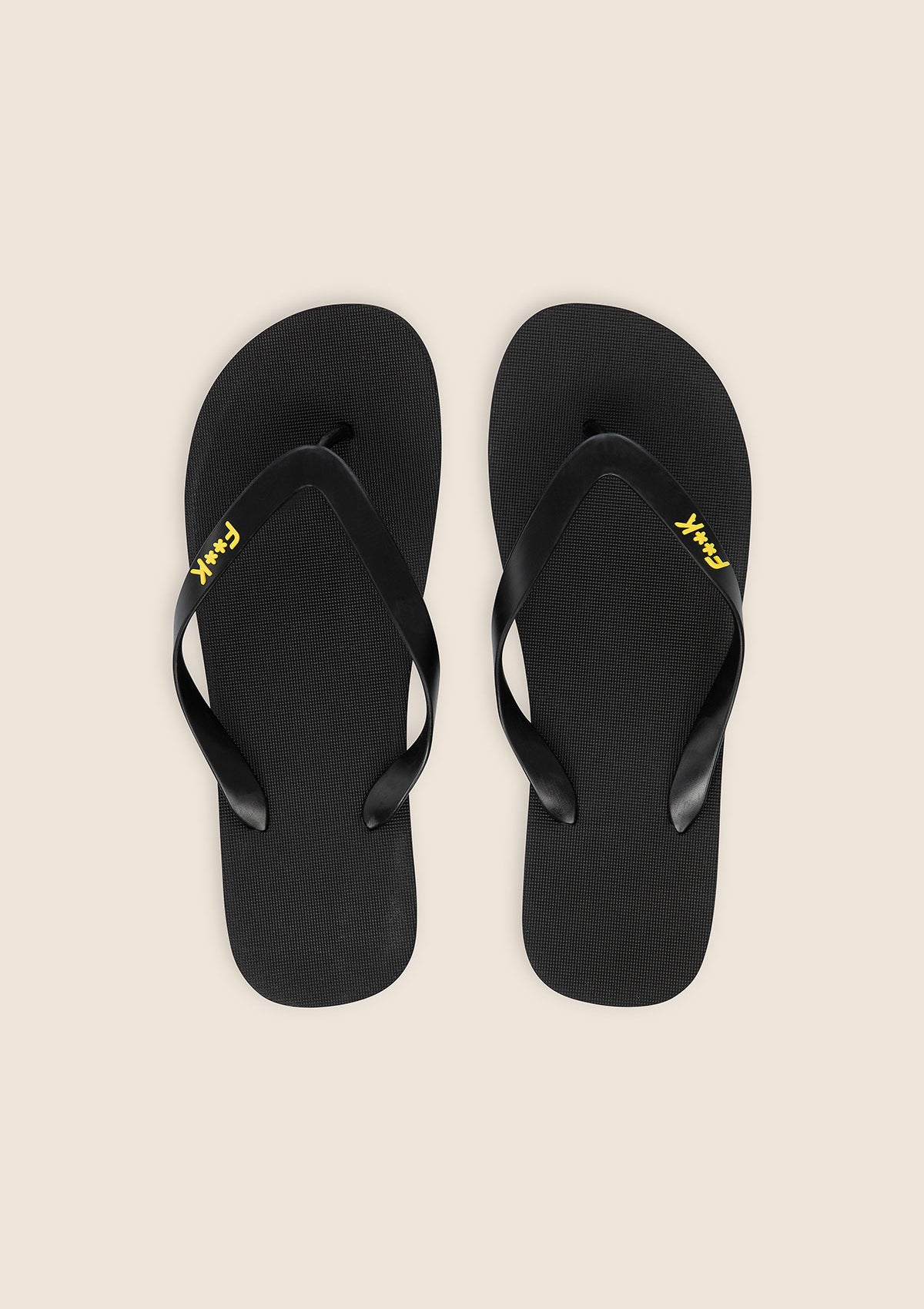 Flip Flops Man F**K Czarny M01au99-Bk