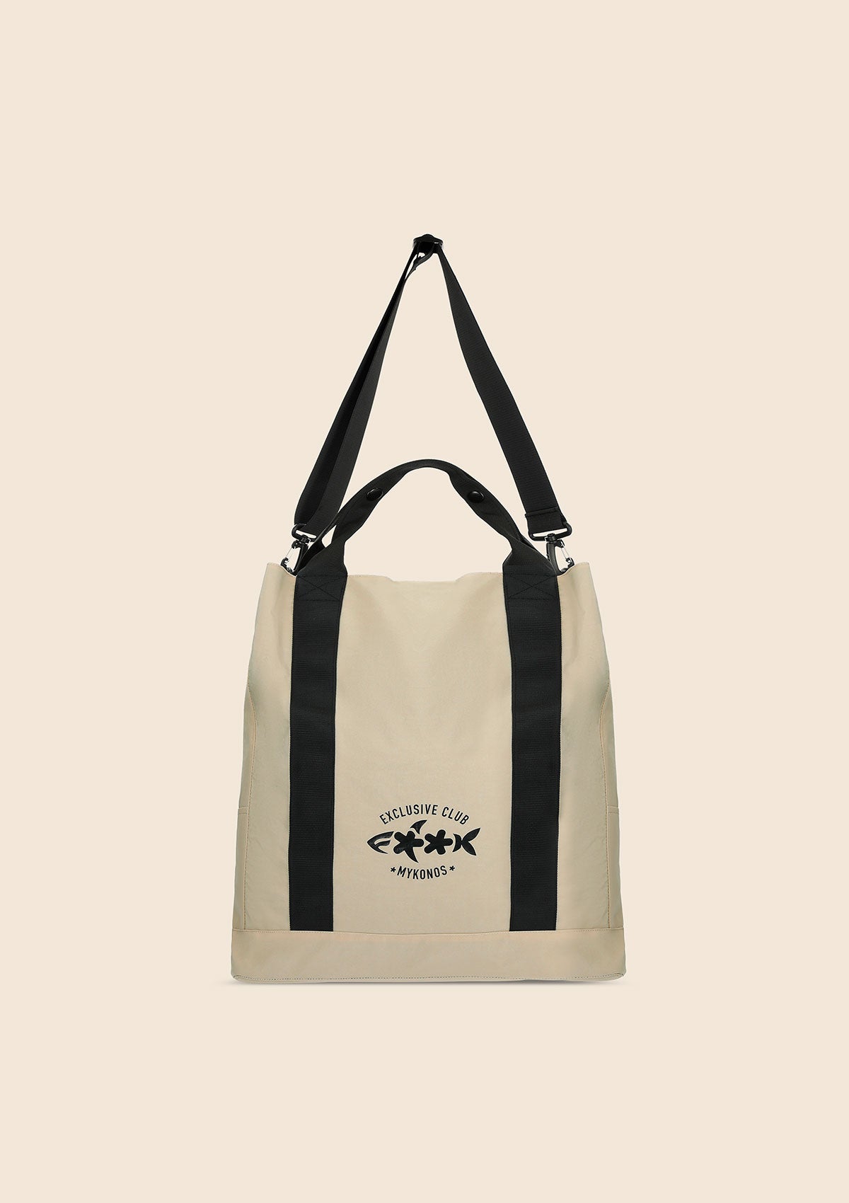 Tote Bag Unisex F**K Beige u01au88-bg