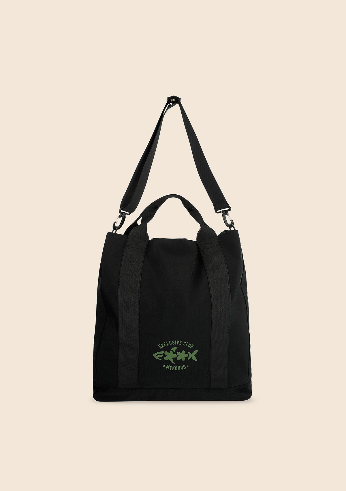 Tote Bag Unisex F**K Nera U01AU88-BK