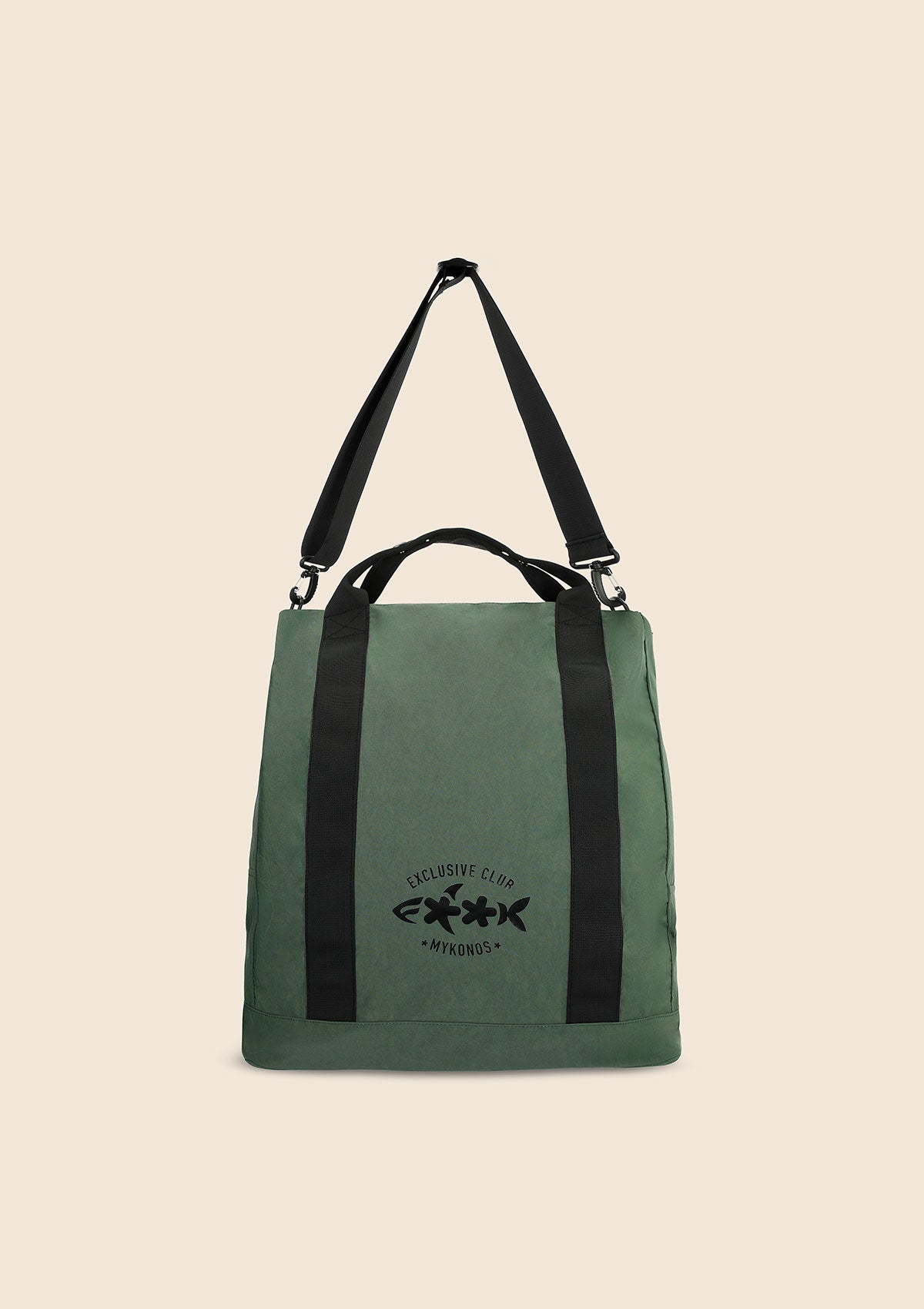 Tote Bag Unisex F**K Verde militar u01au88-mg