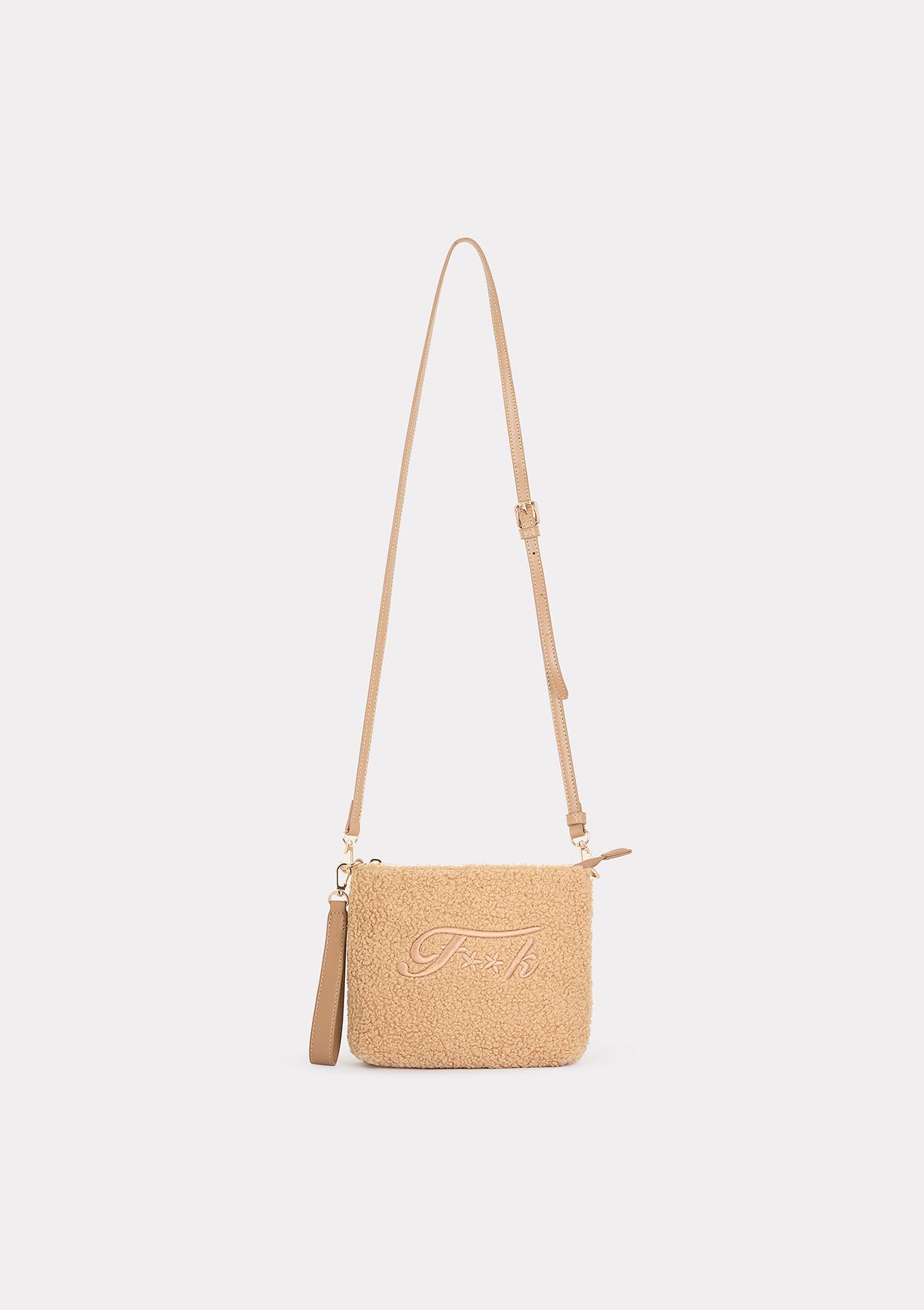 Mini Pochette Donna F**K Beige WW0020-BG