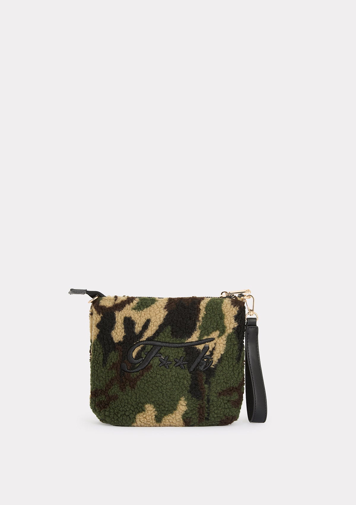 Mini Pochette Donna F**K Verde Militare WW0020-MG