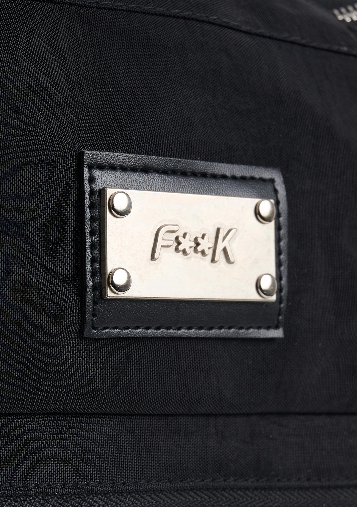 Image of Necessaire Uomo F**K Nero SU0010-BK