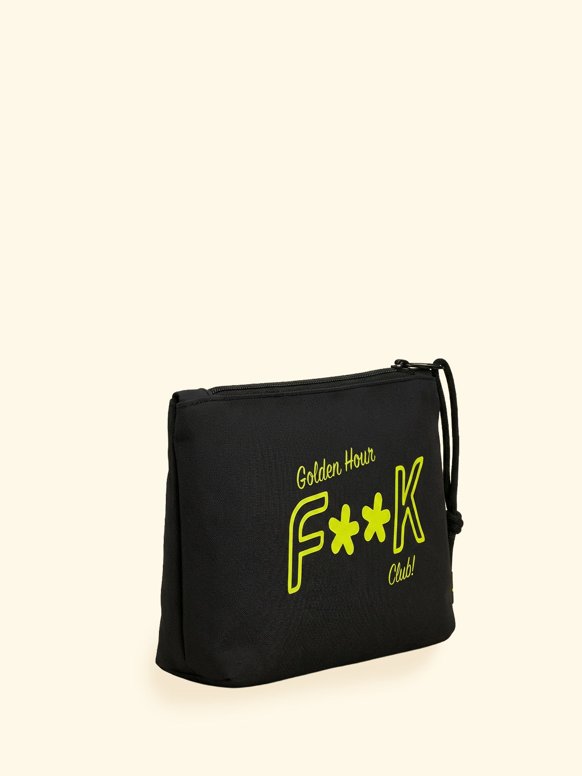 Regular Pochette Unisex F**K Nero SU8001-BK