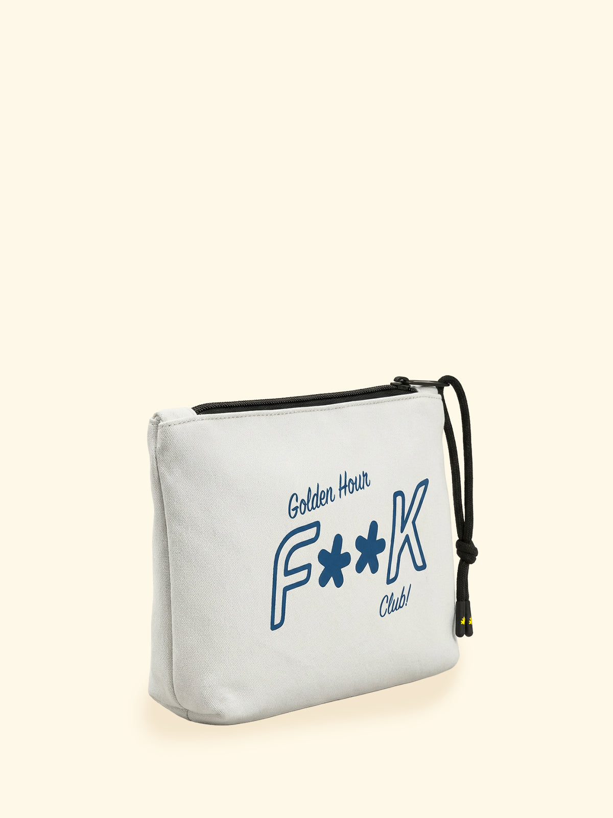 Image of Regular Pochette Unisex F**K Bianco SU8001-WH