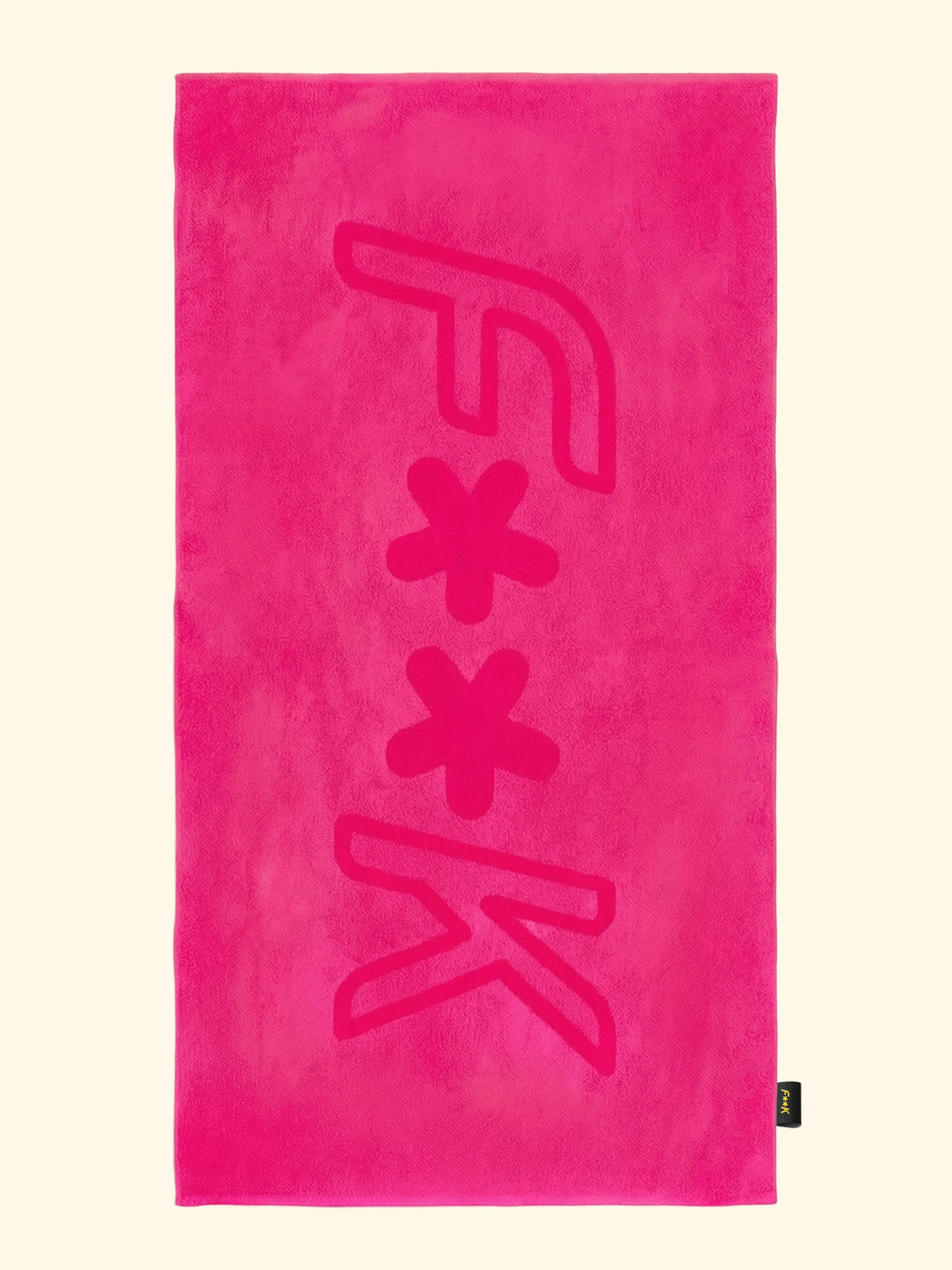 Unisex ručnik za plažu F**K Fuchsia Fluo SU8008-FF