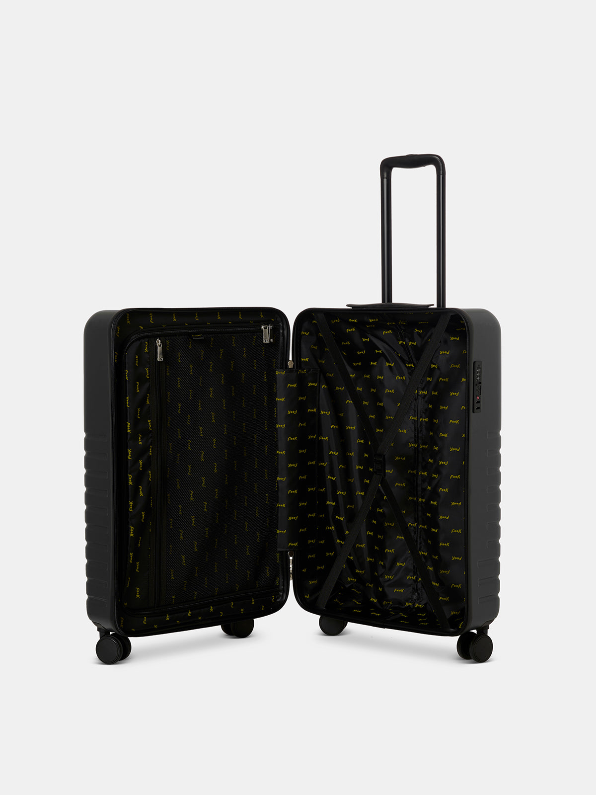 Image of Travel Bag 24 pollici Unisex F**K Nero SU8016-BK