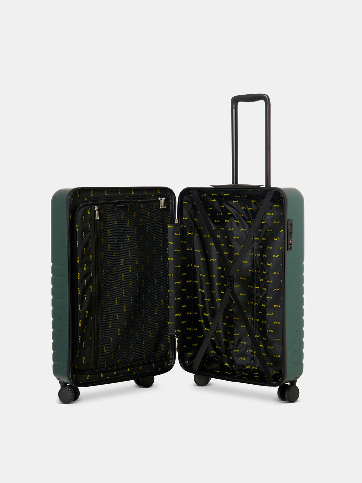 Image of Travel Bag 24 pollici Unisex F**K Verde Militare SU8016-MG