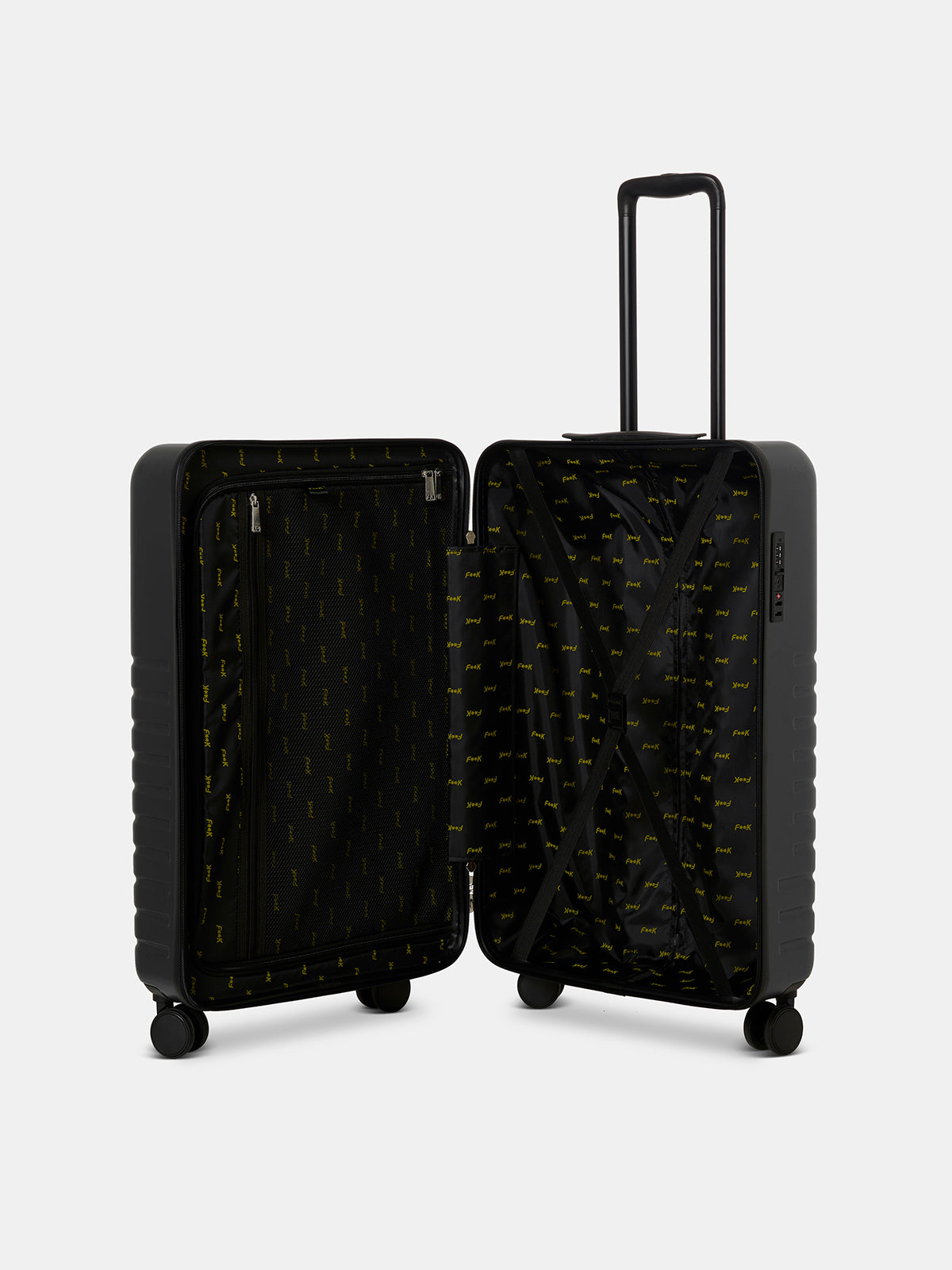 Travel Bag 28 pollici Unisex F**K Nero SU8017-BK