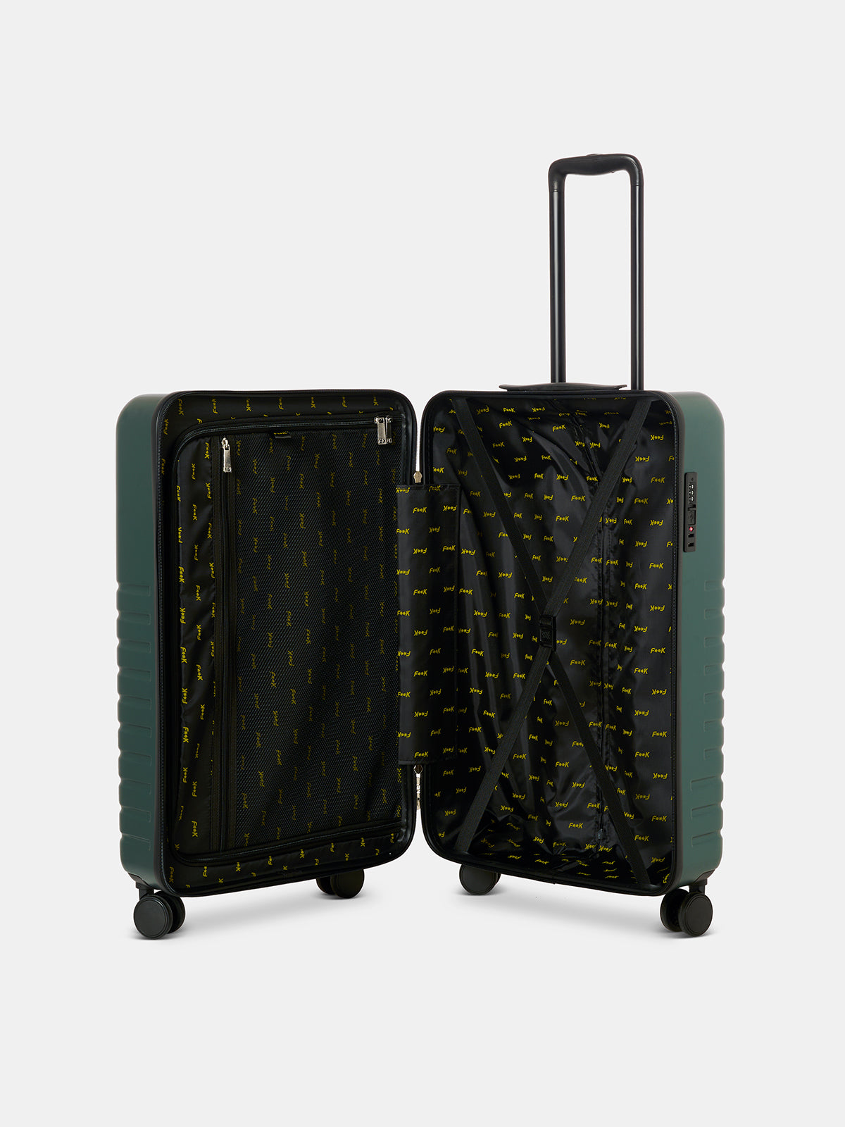 Image of Travel Bag 28 pollici Unisex F**K Verde Militare SU8017-MG