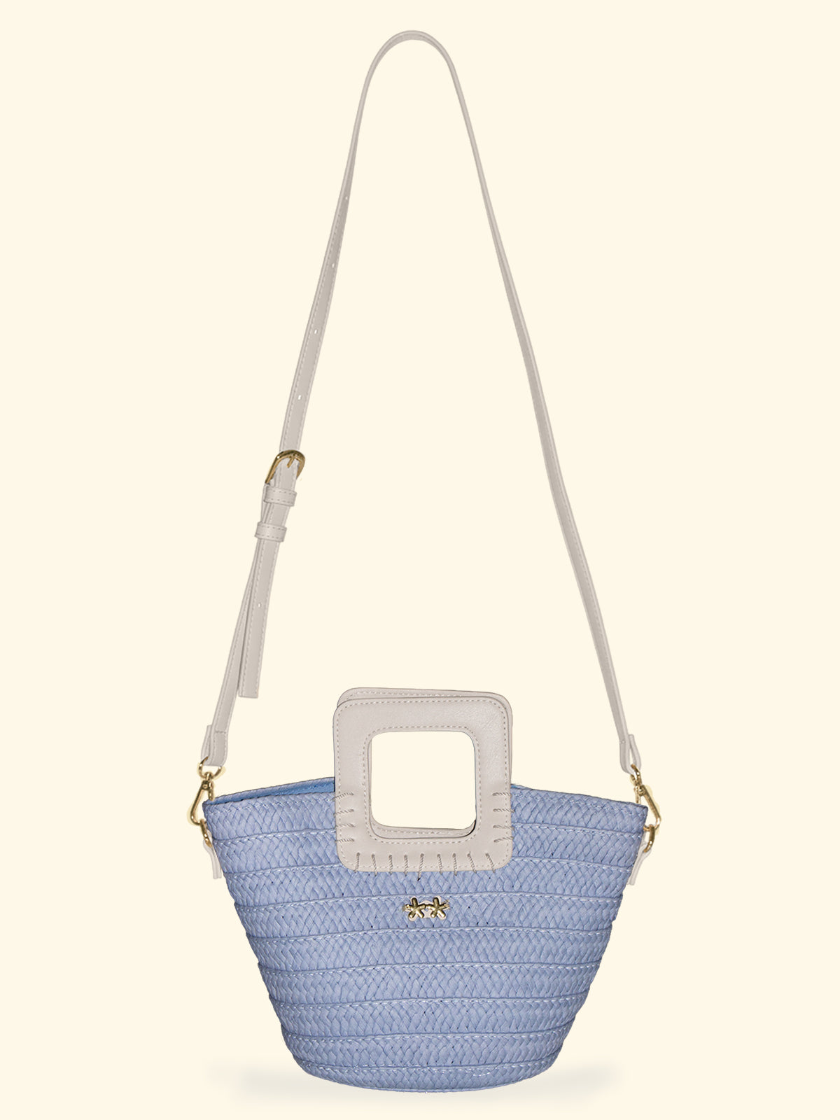 Mini-Tasche für Damen F**K Himmelblau SW0025-SB