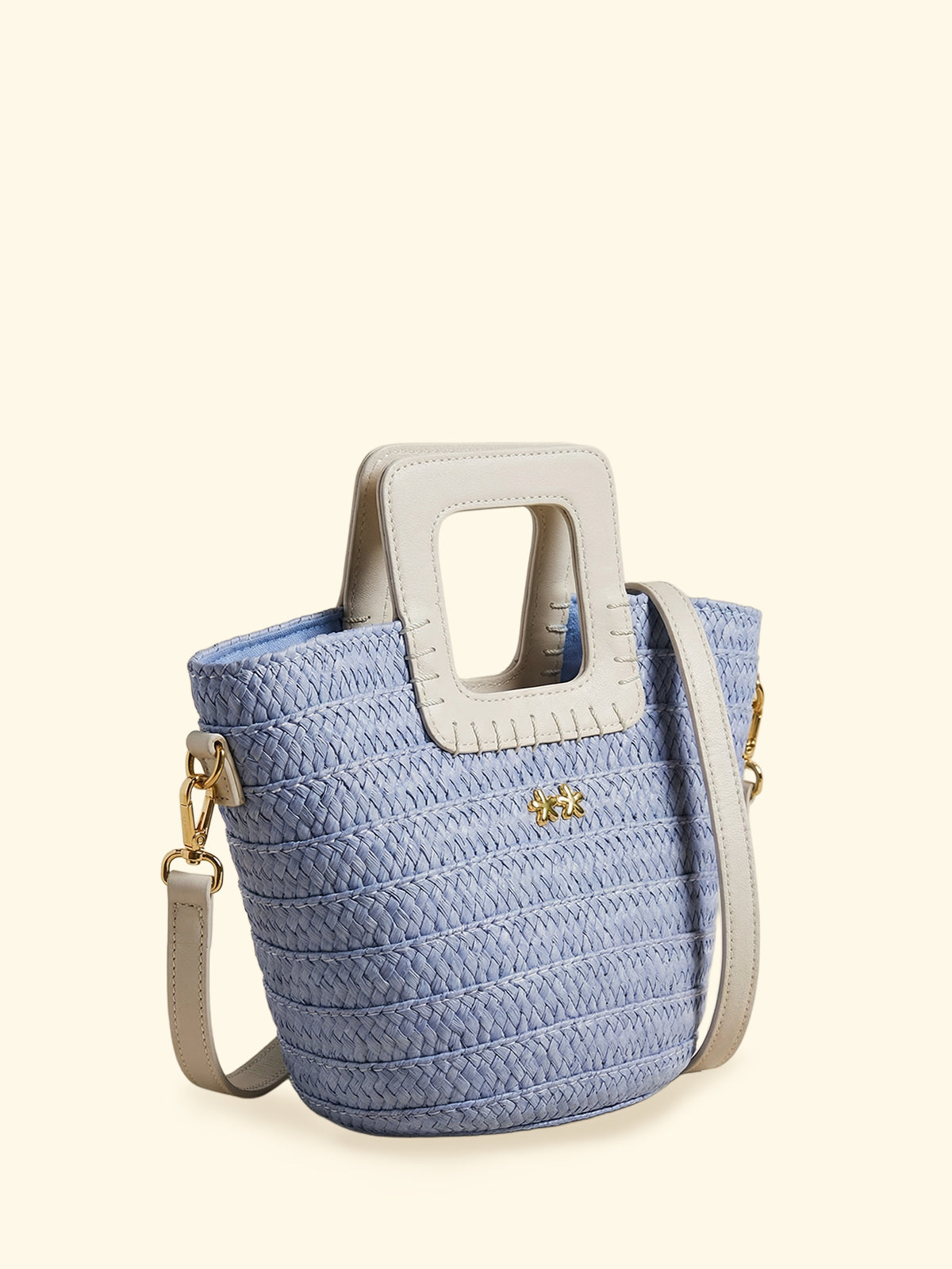 Mini-Tasche für Damen F**K Himmelblau SW0025-SB
