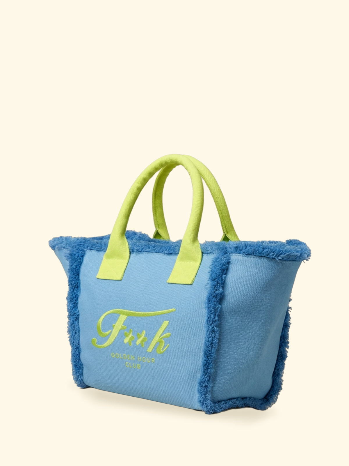 Damska torba maxi F**K Jasnoniebieski SW0101-LG