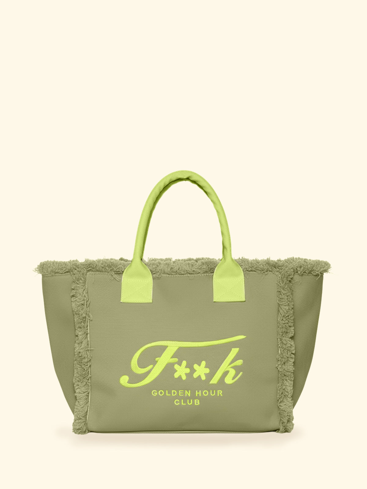 Women's Maxi Bag F**K Military Green SW0101-MG