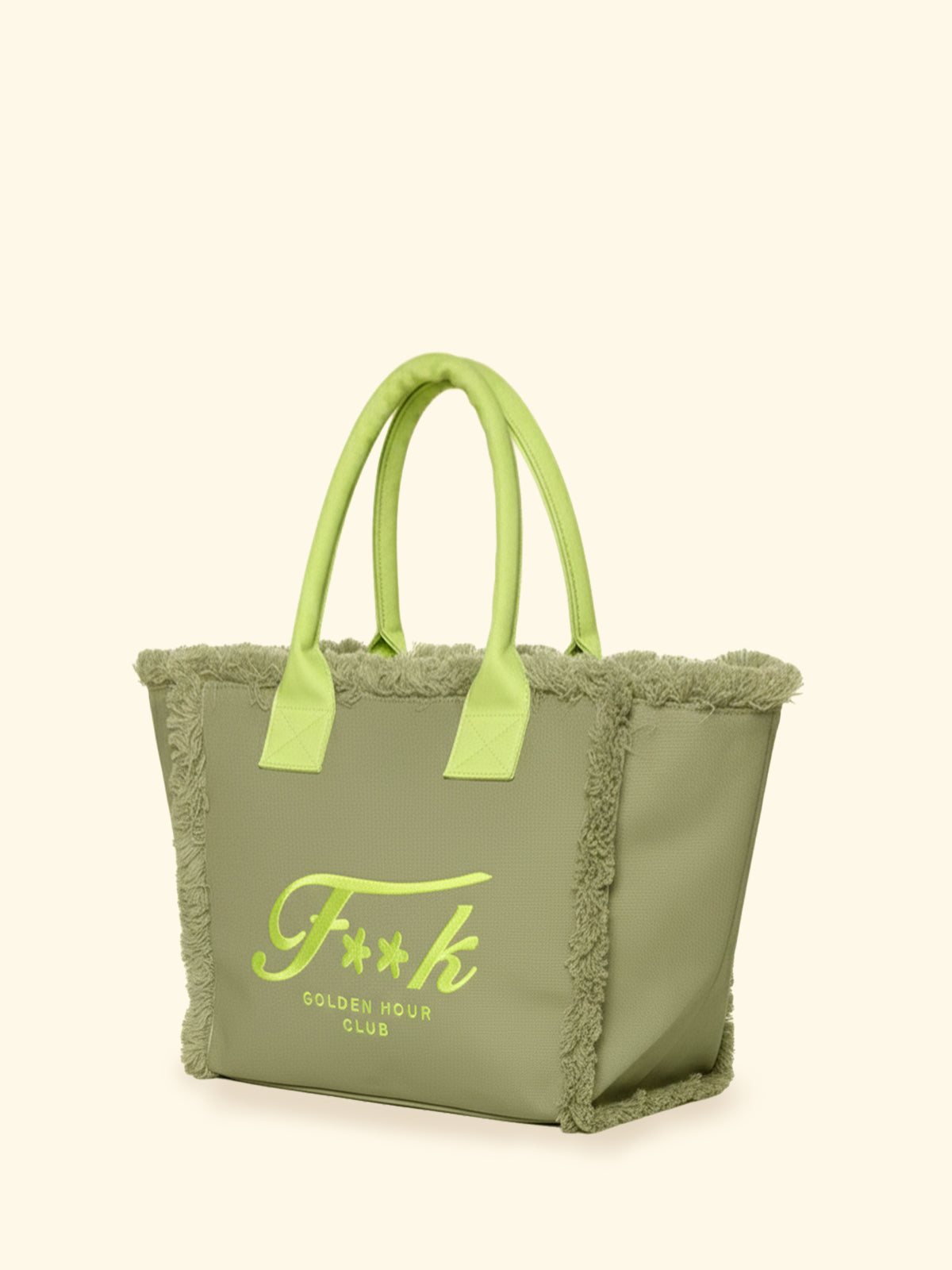 Image of Women's Maxi Bag F**K Military Green SW0101-MG