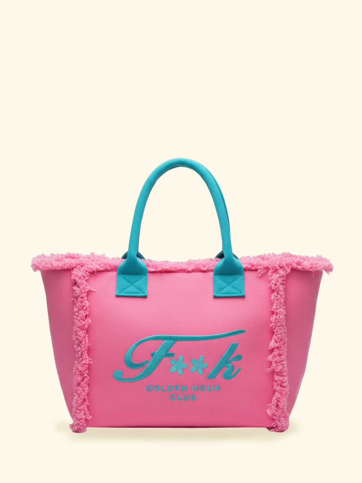 Damska torba maxi F**K Różowy SW0101-PK