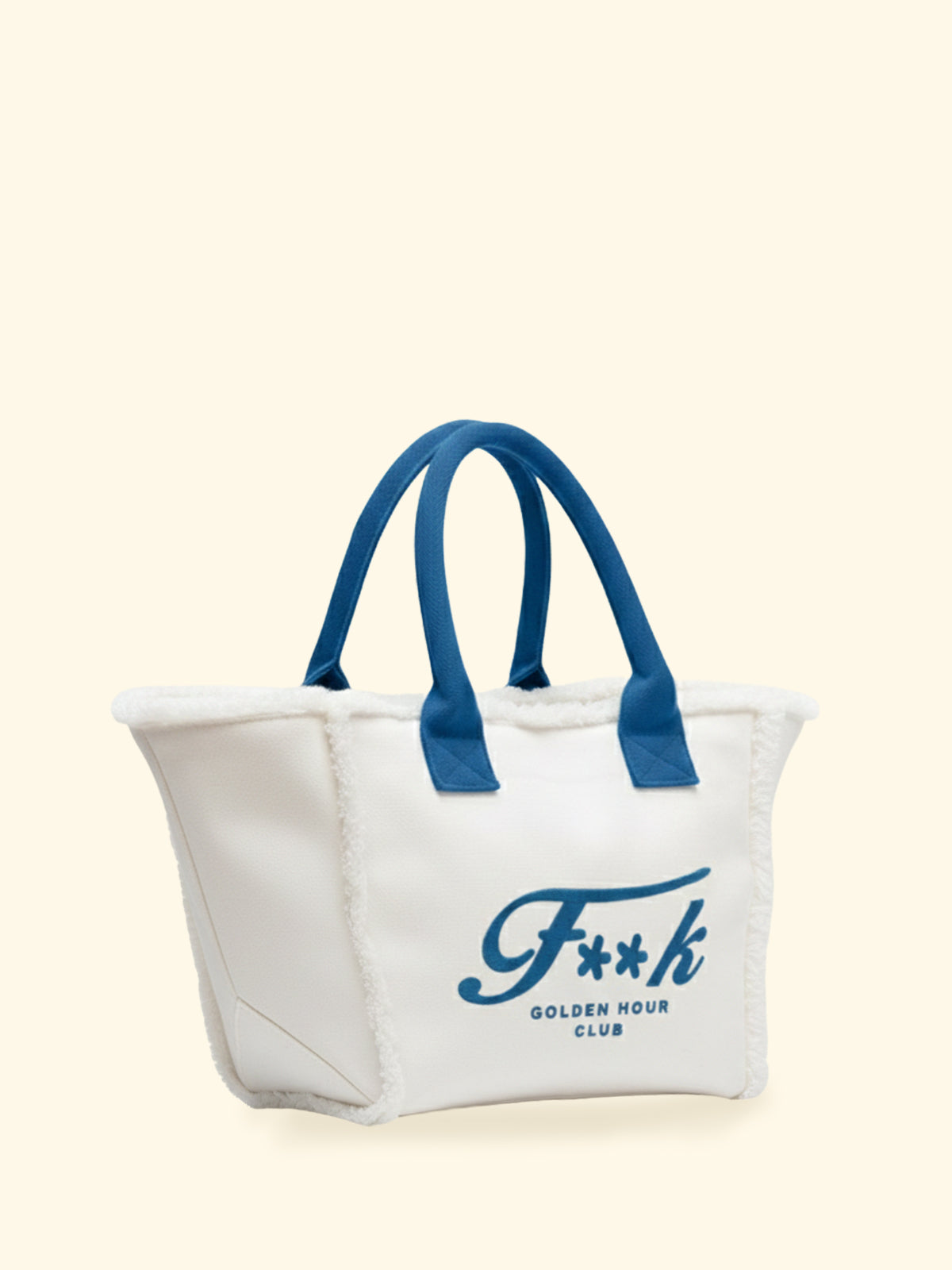 Women's Maxi Bag F**K White SW0101-WH