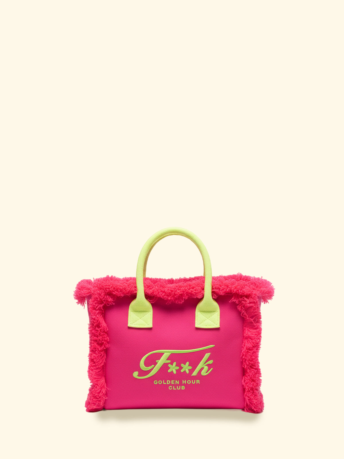 Women's Basket Bag F**K Fuchsia SW0104-FX