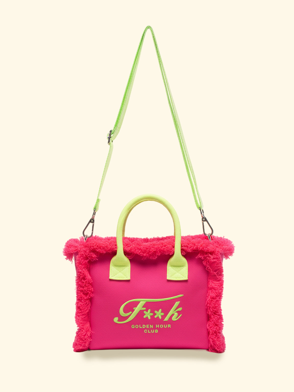 Women's Basket Bag F**K Fuchsia SW0104-FX