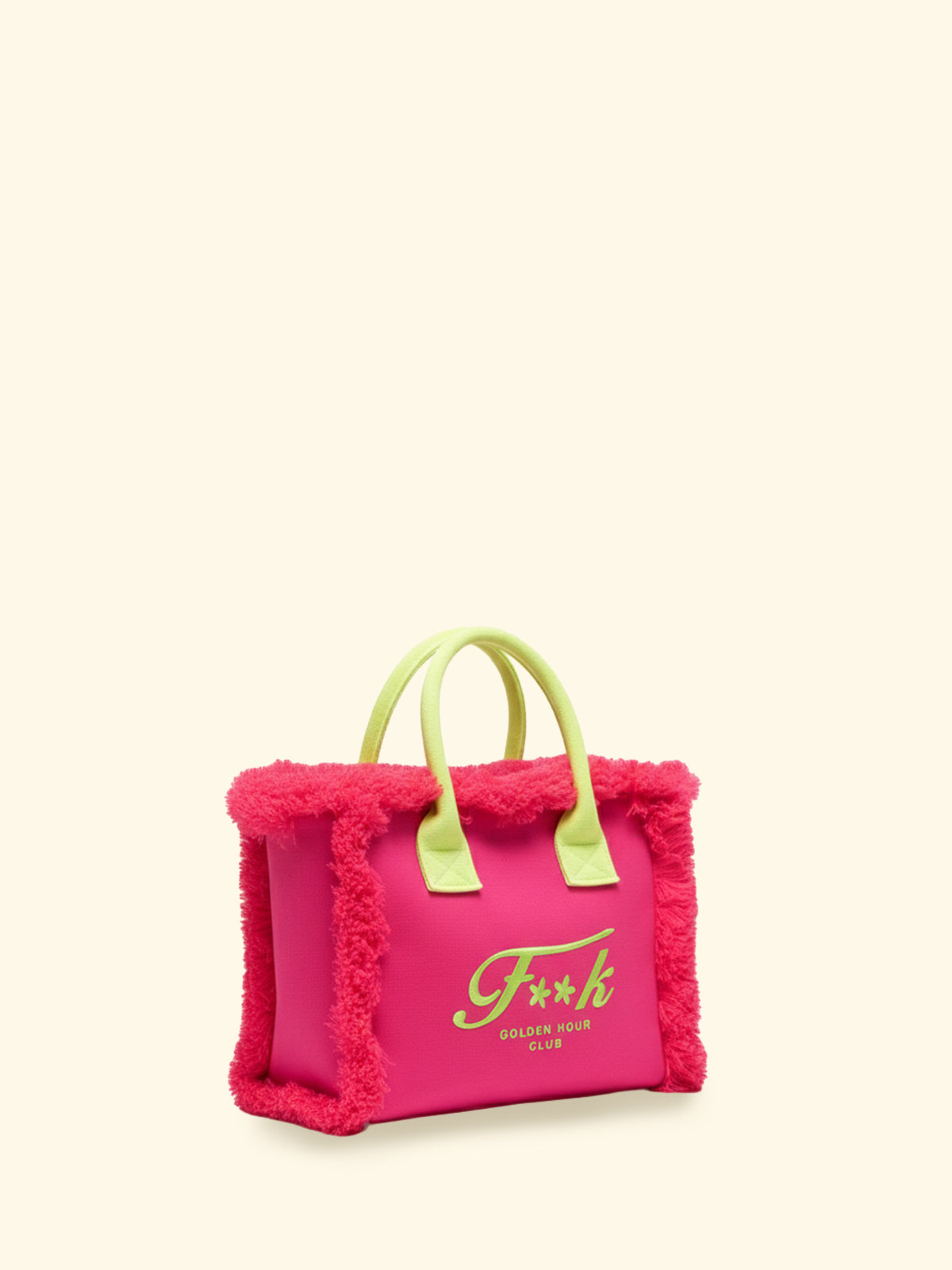 Women's Basket Bag F**K Fuchsia SW0104-FX