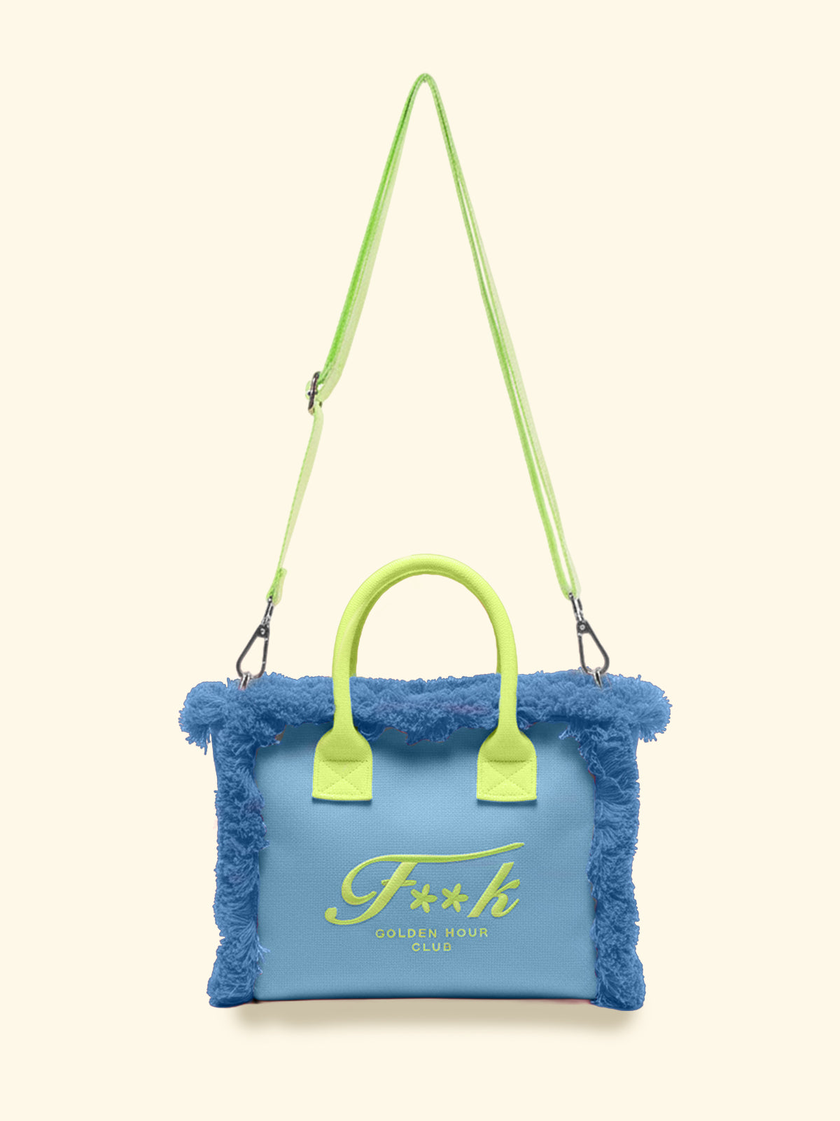 Image of Cesto Bag Donna F**K Light Blue SW0104-LG