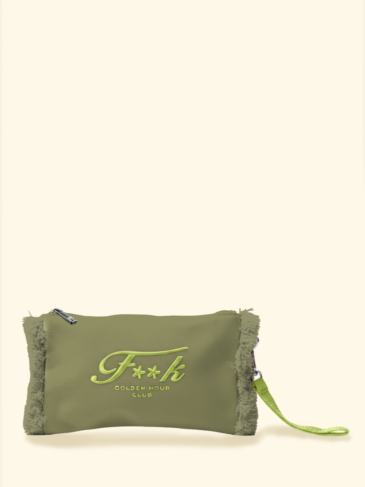 Mini Pochette Donna F**K Verde Militare SW0108-MG