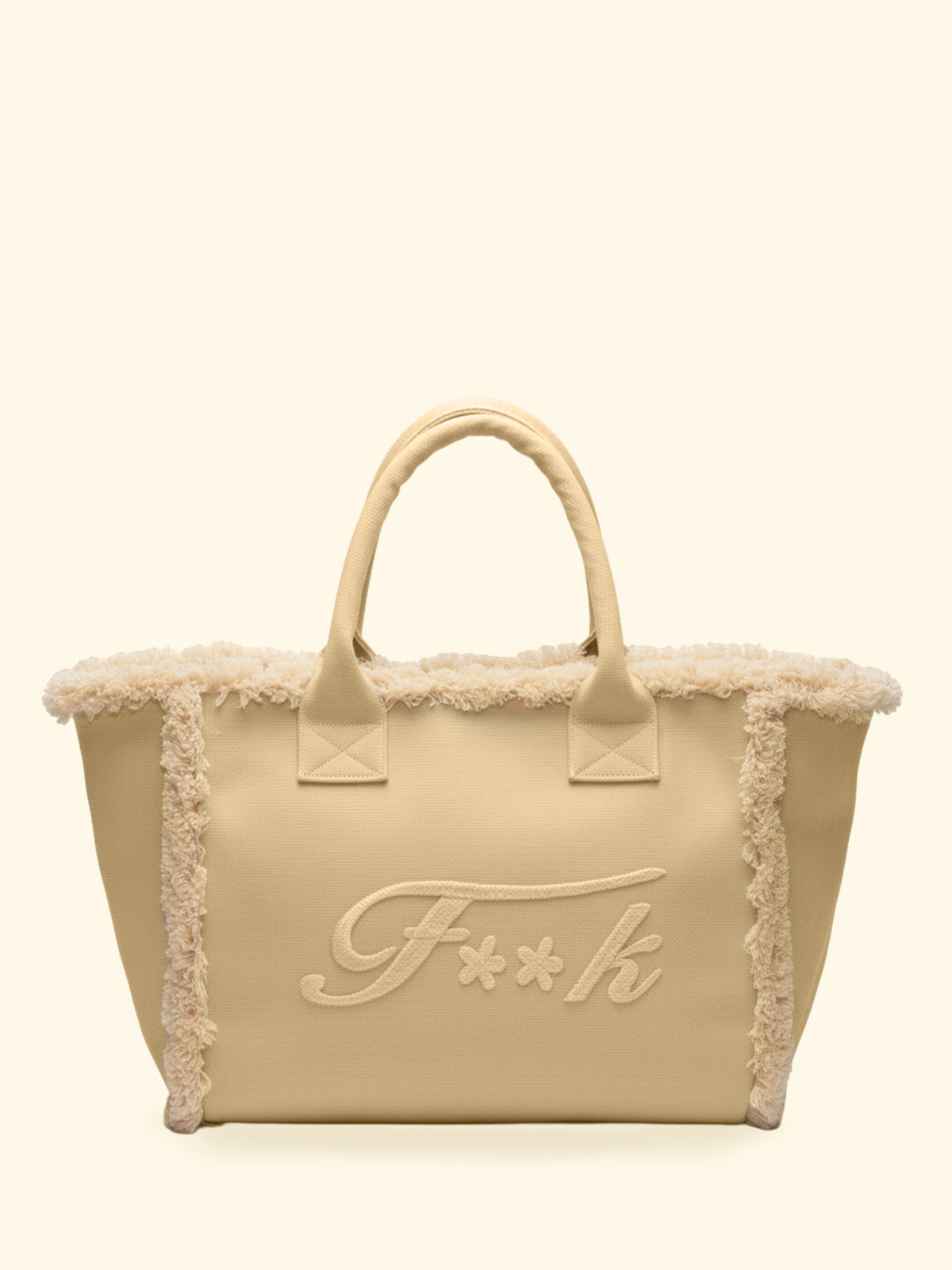 Image of Women's Maxi Bag F**K Beige SW0110-BG