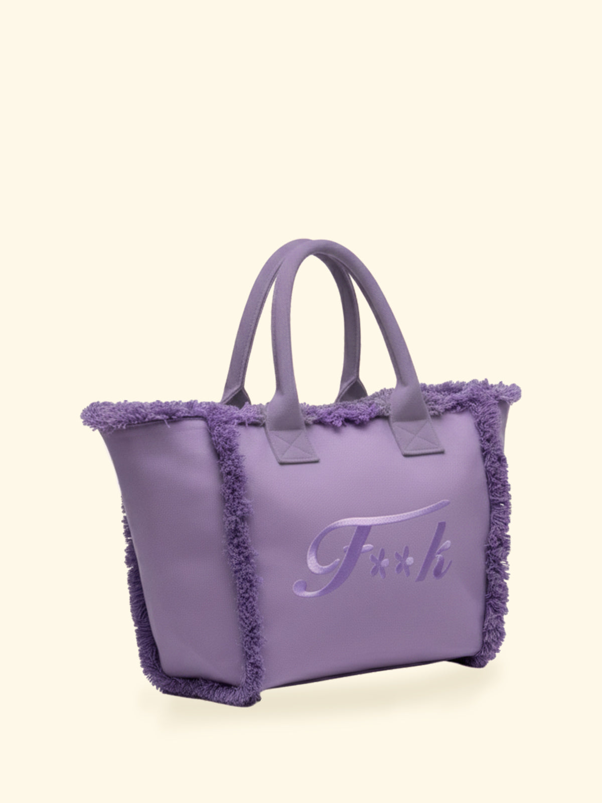 Women's Maxi Bag F**K Purple SW0110-VI