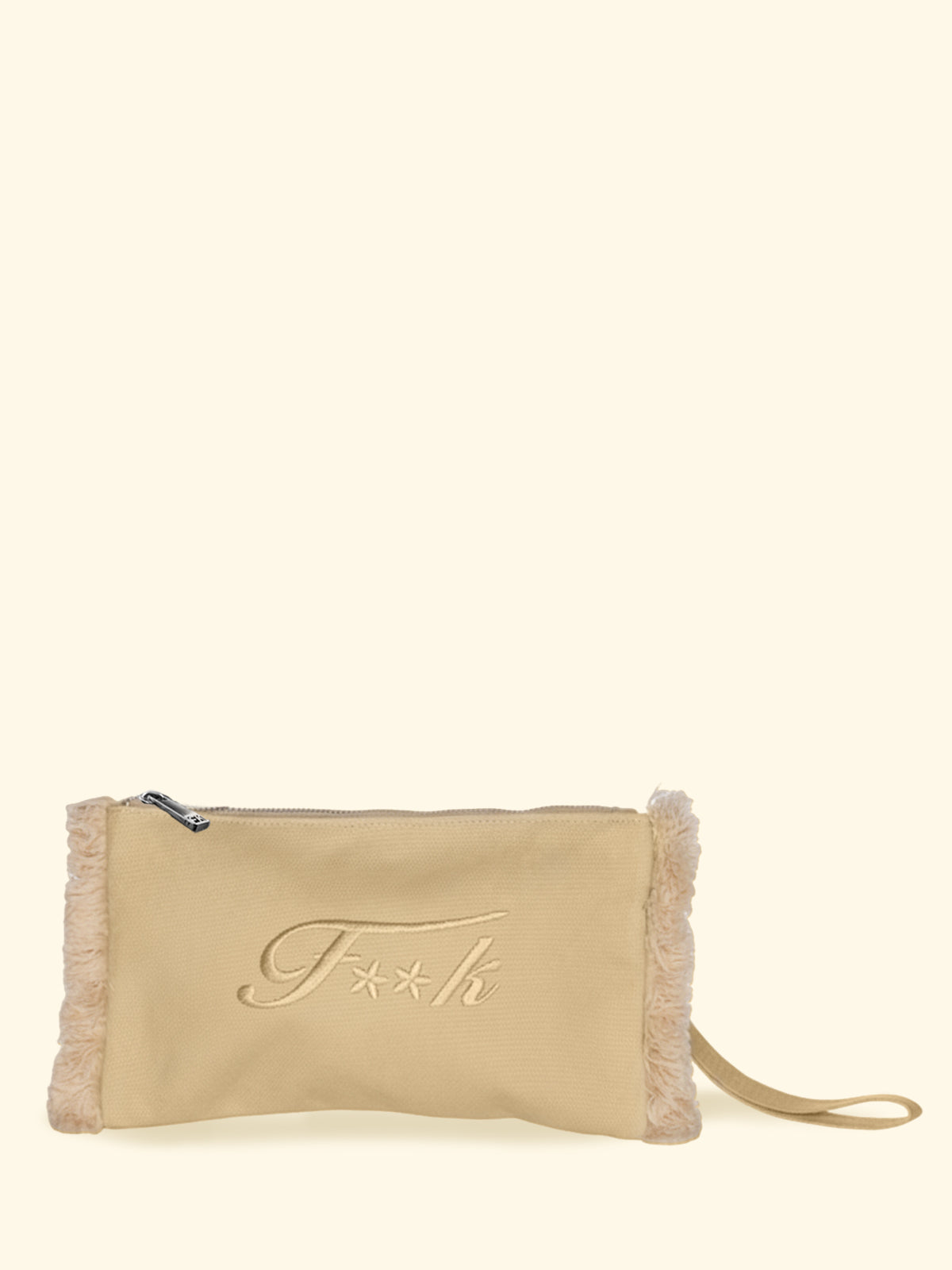 Mini Pochette Donna F**K Beige SW0115-BG