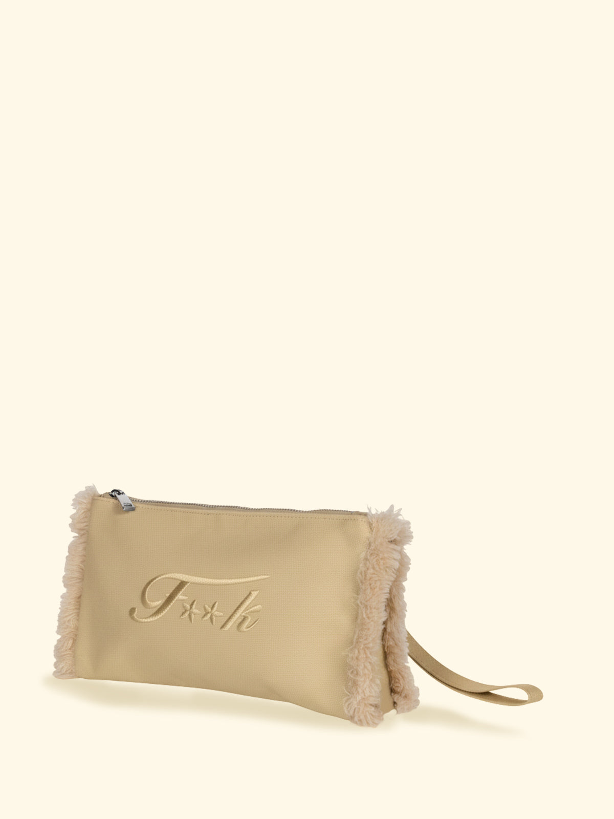 Mini Pochette Donna F**K Beige SW0115-BG