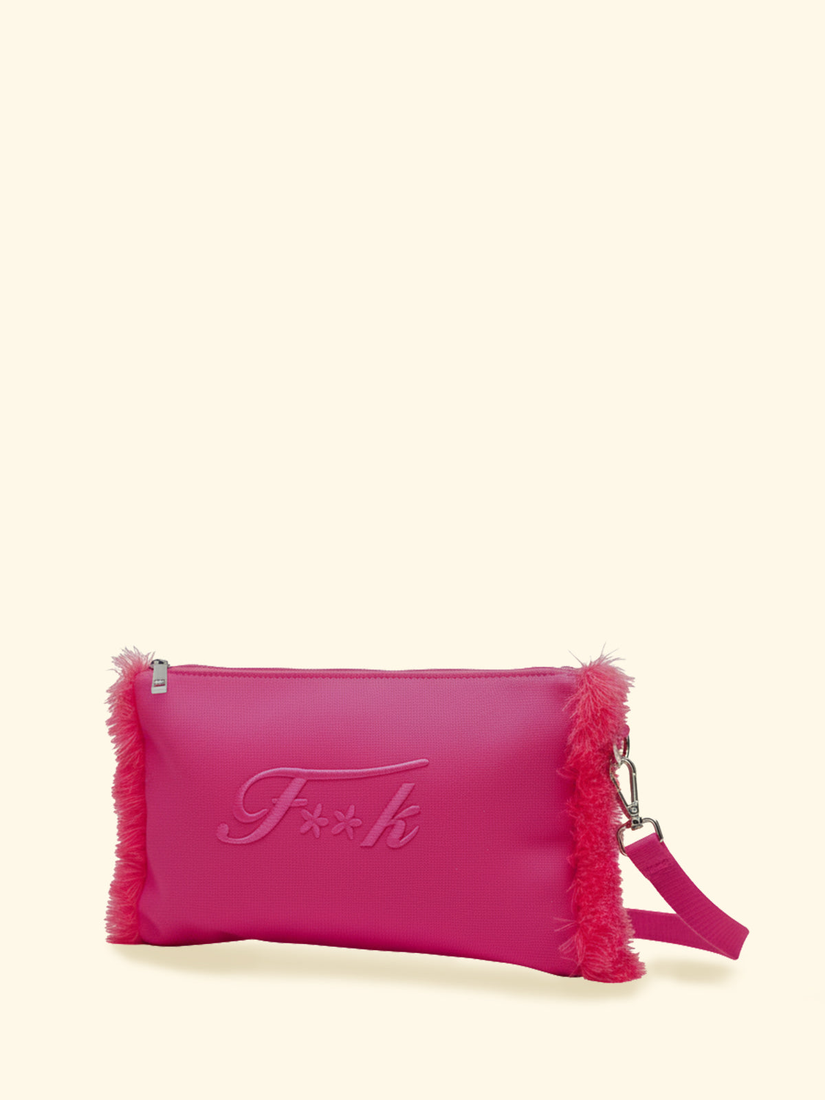 Ženska mini clutch torbica F**K Fuksija SW0115-FX