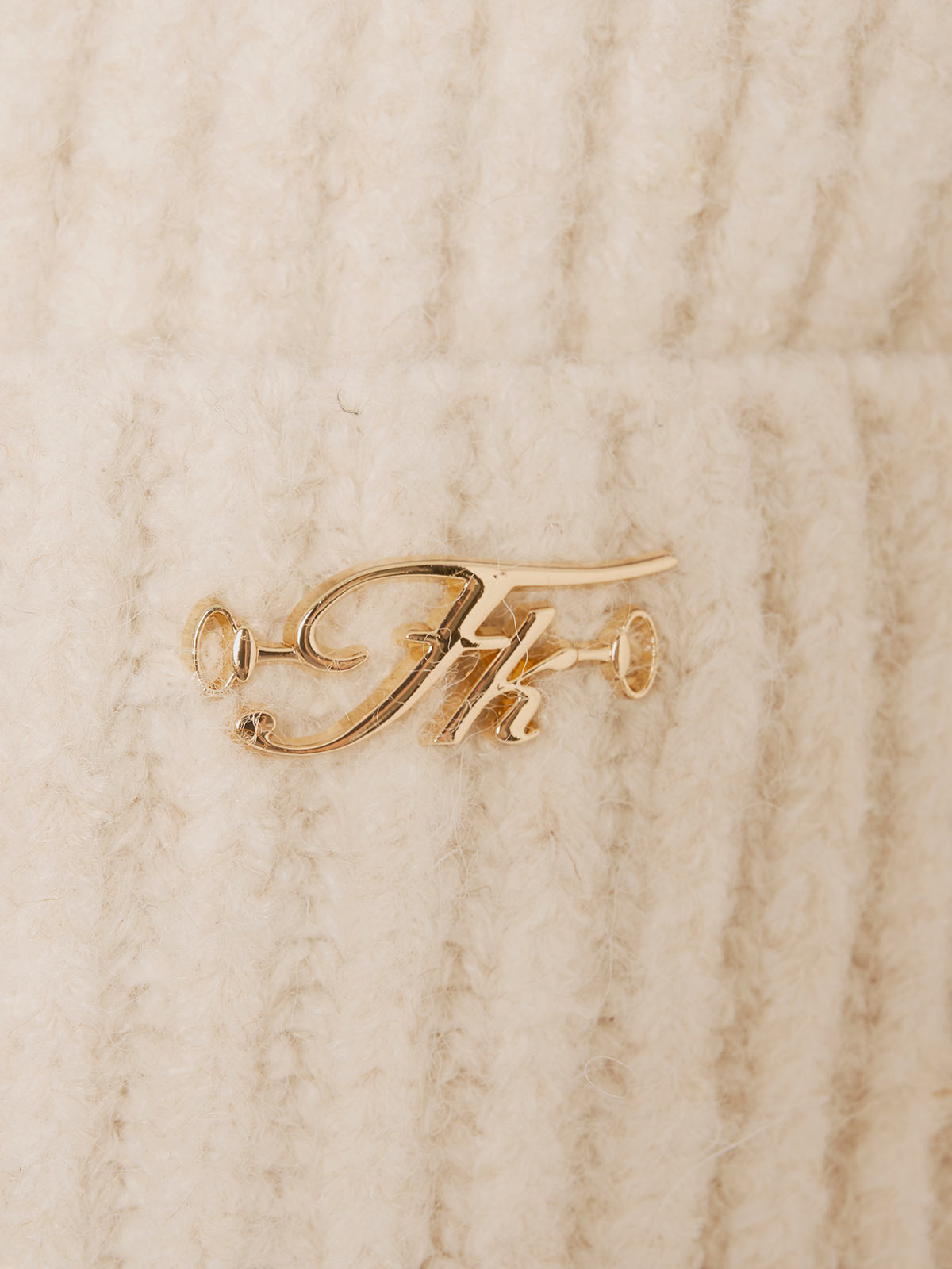 Image of Beanies Unisex F**K Beige WU3015-BG