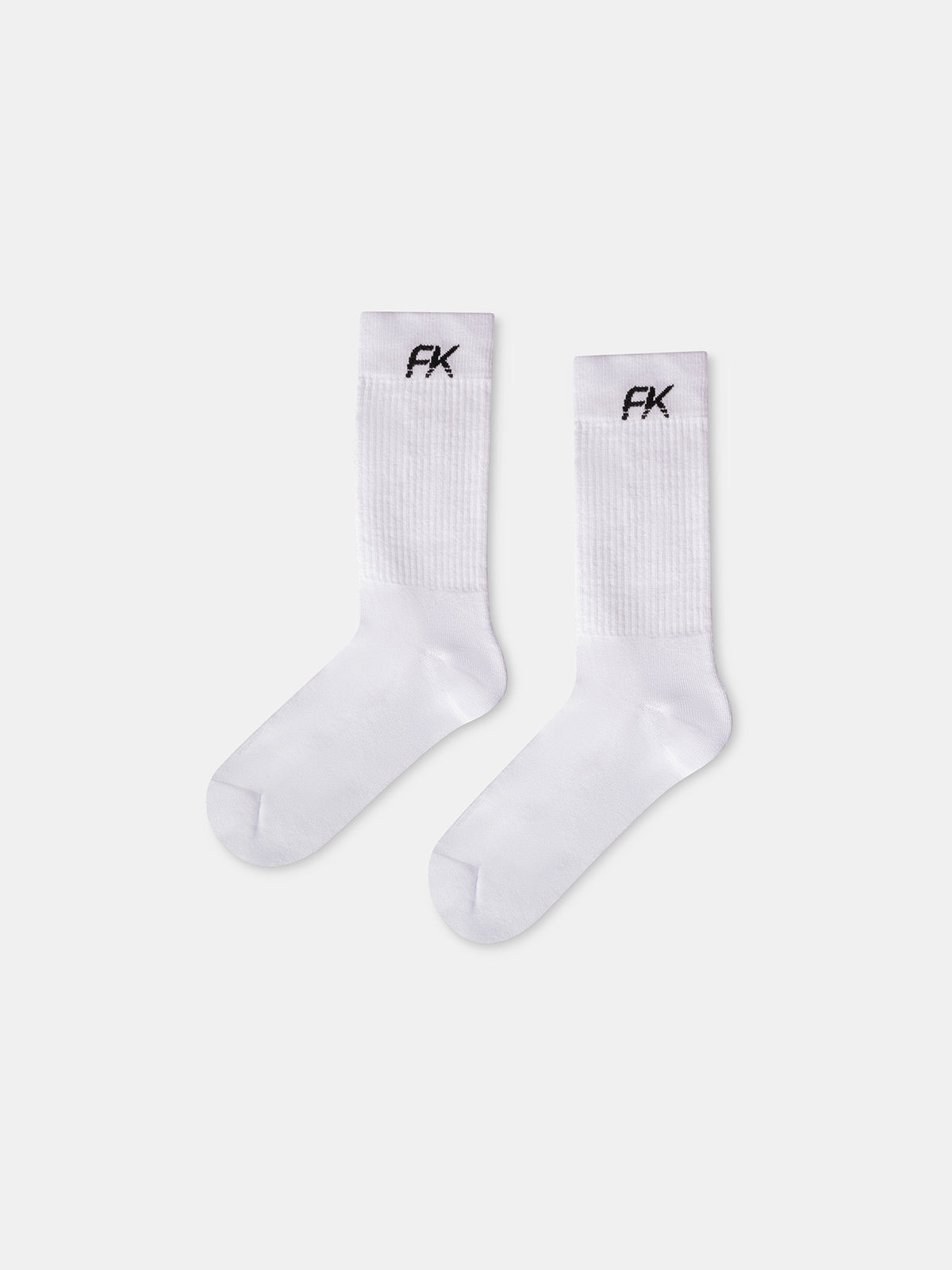 Calzino sport Unisex F**K Bianco WU3040-WH