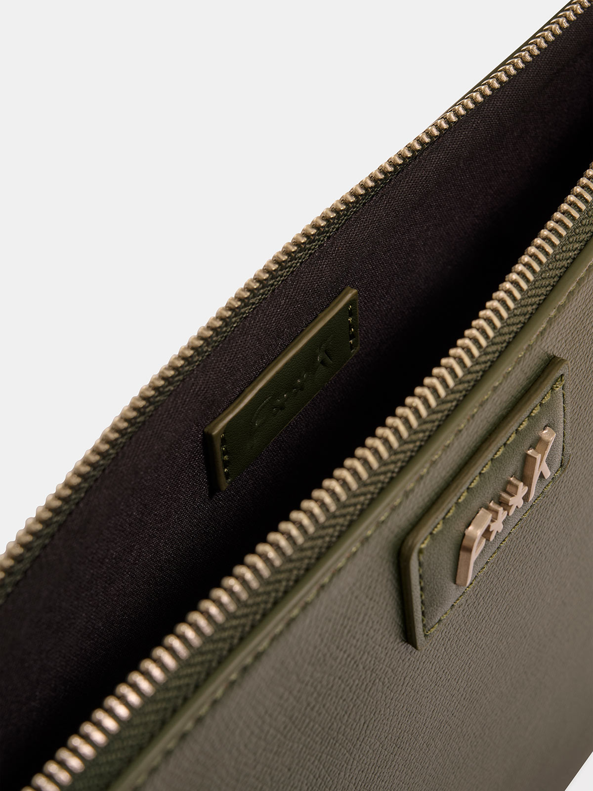 Image of Mini Pochette Unisex F**K Verde Militare WU3902-MG