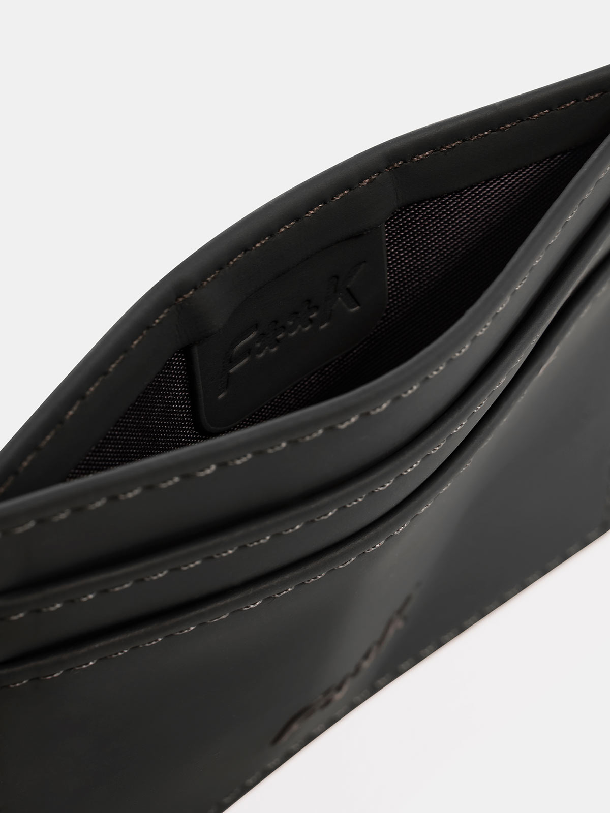 Image of Portacarte F**K Unisex Nero WU3920-BK