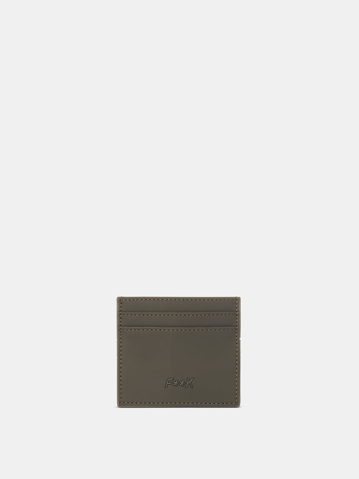 Image of Portacarte F**K Unisex Verde Militare WU3920-MG