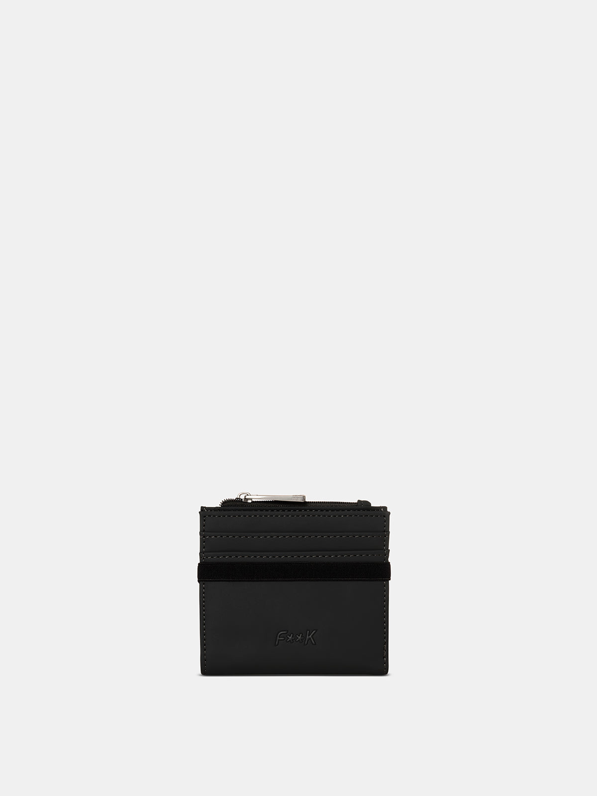 Portafoglio F**K Unisex Nero WU3922-BK