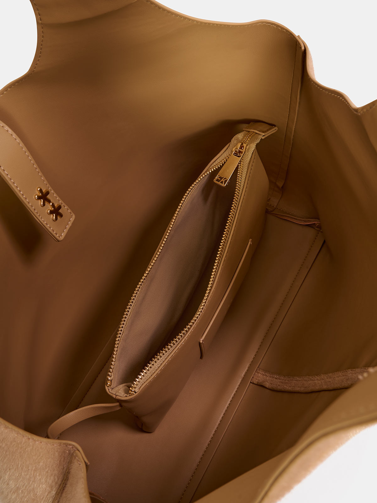 Image of Shopper Bag Donna F**K Beige WW0102-BG