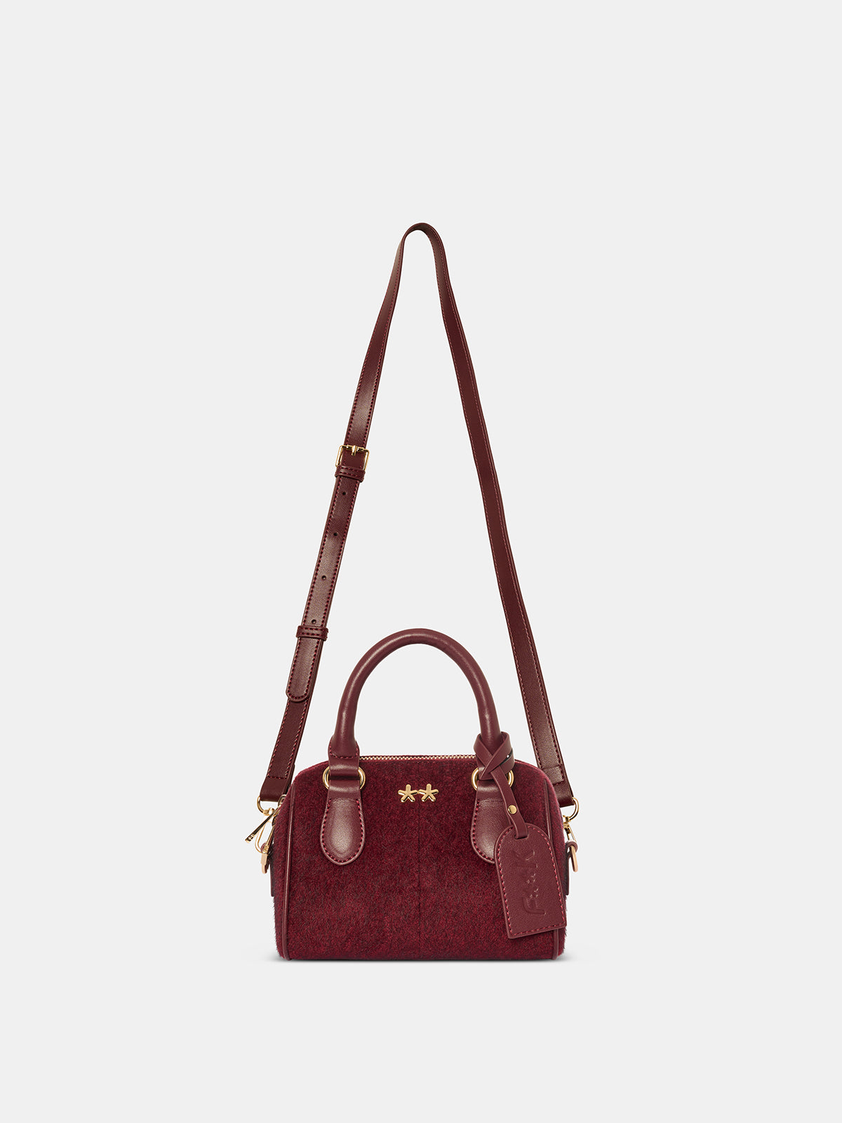 Bauletto Bag Donna F**K Bordeaux WW0113-BD