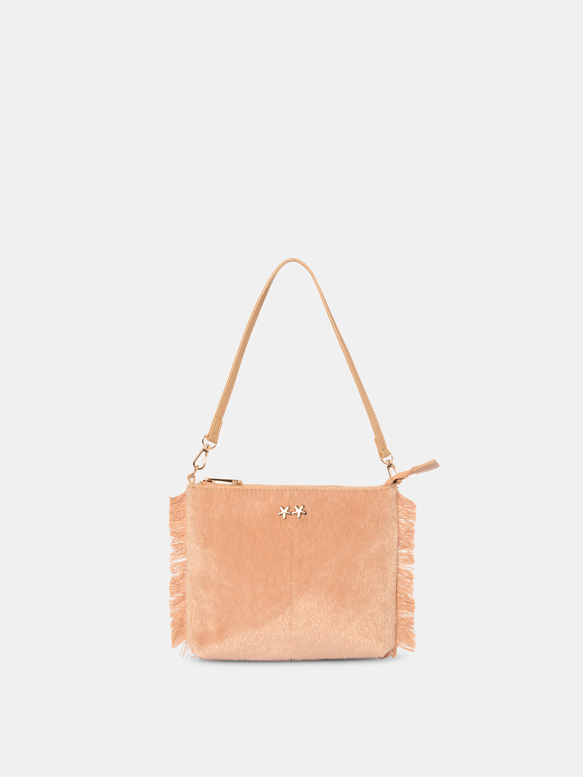 Maxi Pochette Donna F**K Beige WW0125-BG